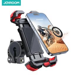 Joyroom-montagem ajustável do telefone para motocicleta, suporte de célula para bicicleta, scooter, guidão, clipe de berço, iphone, Melhorar, bicicleta - Image 1