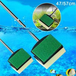Raspador De Algas Prático Para Aquário, Ferramenta De Limpeza De Tanque De Peixes, Escova Firme - Image 3