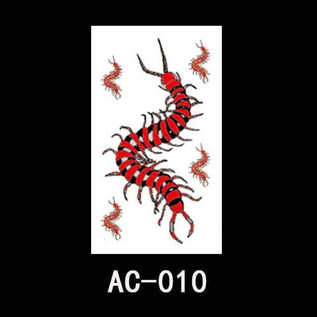 Tatuagens Temporárias de Halloween: Adesivos Realistas à Prova d'Água para Decoração de Festa com Efeitos de Sangue e Cicatrizes Festa DIY