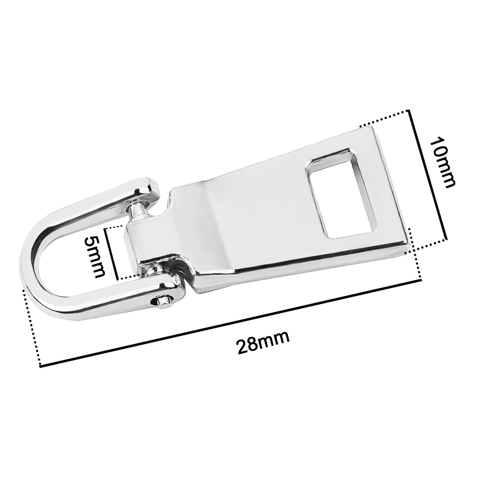 1pc 8 #5 #3 # puxadores de zíper de metal destacável para zíper sliders cabeça zíperes reparação para mochila casaco guia diy costura acessórios - Image 1