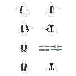 Jaqueta salva-vidas profissional adulta, Roupa de banho inflável manual, Colete De Pesca De Natação, Sobrevivência De Esportes Aquáticos - Image 5