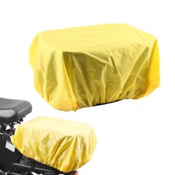Capa de borracha laranja para bicicletas Capa de chuva, Capa de chuva, Acessórios de cesta de bicicletas, 38x19x22cm - Image 3