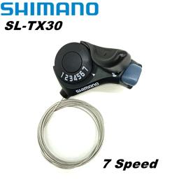 Shimano-alavanca de mudança original para bicicleta, engrenagem interna, torneio, SL, TX30, 6, 7s, 18, 21 velocidade, tx30 - Image 4