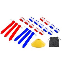 Cintos e bandeiras de futebol, fivela estável, design ajustável, cinto para jogos de coleta Scrimmages - Image 1