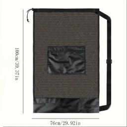 1pc extra grande saco de bola esportiva futebol basquete cordão tênis vôlei saco armazenamento ombro único fácil de transportar - Image 3
