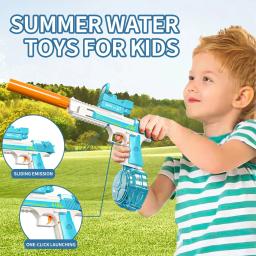 Electric Desert Eagle Water Gun Toy para crianças, totalmente automático, tiro, ao ar livre, praia, luta, brinquedo, menino, menina, presente, verão - Image 3