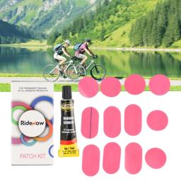 Almofadas de reparo de bicicleta de alta qualidade, kit de remendo ridenow tpu transparente, ferramenta de reparo de tubo interno de bicicleta, cimento de borracha, 1 conjunto - Image 4