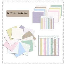 Pacote De Papel De Fundo Cardstock, Scrapbooking Bonito, Venda Quente, 24 Folhas de 12x12 em - Image 6
