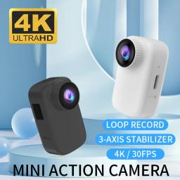 Ir 3 câmera de ação, 4k, wi-fi, mini câmera, tiro dv, anti-shake, tela sensível ao toque, para motocicleta, esporte, camcord, carro, novo - Image 1