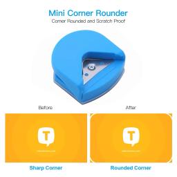 R4 Pequeno Canto Rounder, Sharp Canto Aparar Perfurador De Papel, Cortador De Canto, Cartão Do Aparador, Foto - Image 5