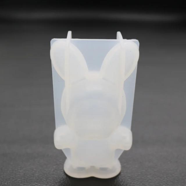 Molde de Silicone 3D Geométrico Animal para Artesanato e Decoração de Bolos
