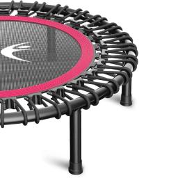 40 "trampolim de fitness silencioso mini com alça ajustável comprimento adultos crianças indoor ginásio bungee rebounder salto trainer treino - Image 3