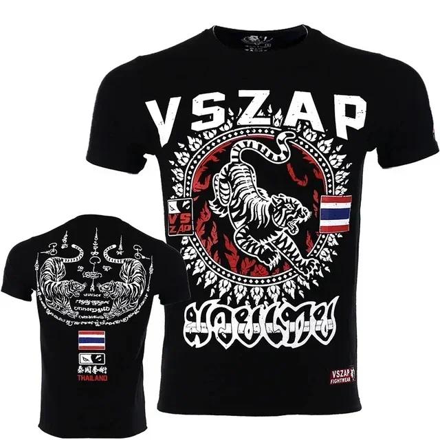Camiseta Masculina Jiu Jitsu Muay Thai Boxe 3D Impressa Secagem Rápida