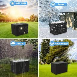 Impermeável Oxford pano cão canil capa, Windproof Pet Crate capa protetora, Universal Fit para interior e exterior, Pet fornecimentos - Image 6