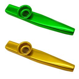 Leve metal Kazoo flauta para iniciantes, instrumento musical portátil, amantes, instrumento de sopro, bom companheiro para guitarra, novo - Image 5