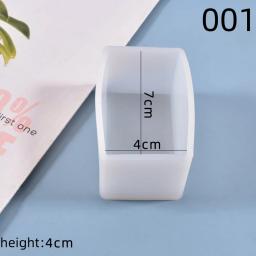 Retângulo Seco Flor Silicone Moldes, Vela DIY, Moldes De Resina De Cristal, Artesanato De Jóias, Acessórios De Decoração Para Casa - Image 6