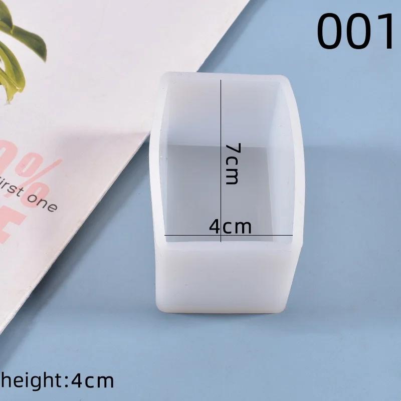 Retângulo Seco Flor Silicone Moldes, Vela DIY, Moldes De Resina De Cristal, Artesanato De Jóias, Acessórios De Decoração Para Casa - Image 1