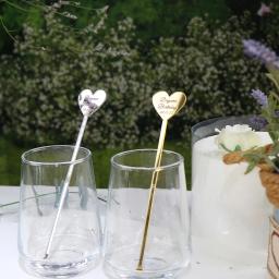 50 pçs personalizado bebida agitadores decorações de casamento bar festa cocktail agitador chuveiro do bebê swizzle amor diamante decorações - Image 3