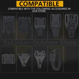 Leve Kydex coldre tático, P226-SIG Militar, Paintball, Airsoft, Coldres Pisto - Image 6