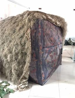 Hay Grass Estilo Desert Bionic Ghillie Ternos, caça tenda cega, capa de camuflagem, uso para Recon Paintball, poncho - Image 2