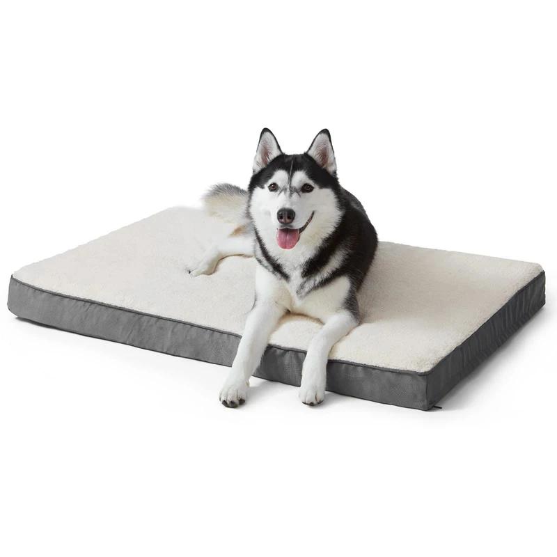 Benepaw espuma de memória ortopédica cama do cão para pequeno médio grande cães durável confortável pet esteira removível capa filhote de cachorro almofada colchão - Image 3