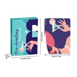 Drinking Card Party Game Dedicado Deck, Interessante e Promover Amigos, Jogar Jogos de Cartas, 50Pcs - Image 6