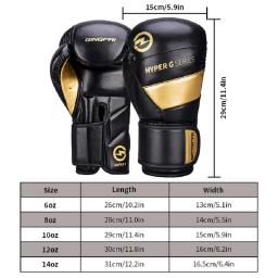 Luvas de boxe respiráveis e resistentes ao desgaste de couro PU de alta qualidade para treinamento Sanda, luvas de combate protetoras espessadas - Image 3