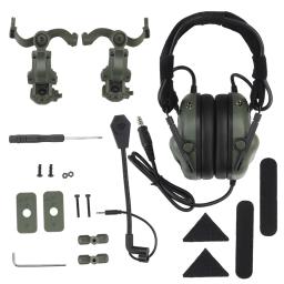 Gen5 Tactical Militar Headset, Tiro Redução de Ruído, Capacete montado na cabeça, 2 em 1 Auscultadores, Airsoft Hunting Equipment - Image 6