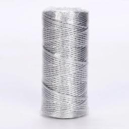 Fio metálico de 100/1.5mm, para costura, artesanato, diy, faça você mesmo, fita de presente, joias, decoração de casamento - Image 2