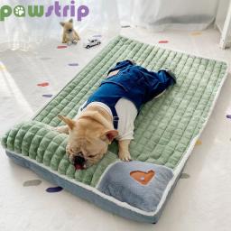 Cama para cachorro lavável antiderrapante, Sofá de luxo macio para cães pequenos e médios e gatos, Tapete de dormir removível, Pet Supplies, Inverno - Image 1