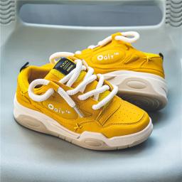 Sapatos de skate baixos para homens, tênis esportivos casuais, sapatos de plataforma, cesta de moda designer - Image 1