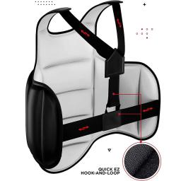 Boxe karate peito guarda colete mma kickboxing corpo volta protetor artes marciais wtf taekwondo equipamentos muay thai homens crianças - Image 2