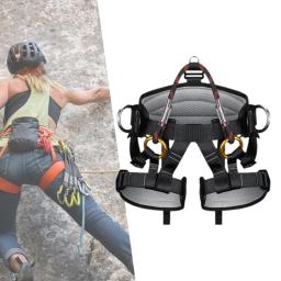 Professional Rapel Escalada Belt, ajuste ajustável, Arborist Saddle, árvore ao ar livre escalada, arnês de segurança para atividades na árvore - Image 4