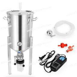 Fermentador cônico inoxidável 30l, equipamento de fabricação de cerveja, cervejaria doméstica, tanque de fermentação de aço inoxidável 304 com coleção de 1200ml - Image 2