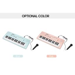 Piano eletrônico com mini teclado, Instrumento musical eletrônico para crianças, 37 teclas - Image 5