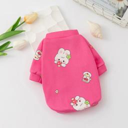 Desenhos animados impressos camisola macia para cães pequenos, Chihuahua roupas, quente Pet Outfit, roupas de inverno, novo - Image 5