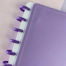 Caderno de Disco Sistema Inteligente Grande Roxo - Image 2