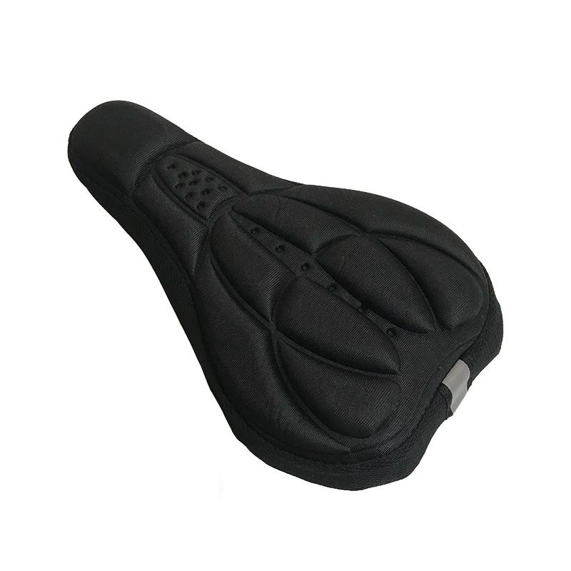1Pcs Bicicleta Sela 3D Soft Bike Seat Cover Confortável Espuma Assento Almofada Ciclismo Saddle para bicicleta Acessórios - Image 1