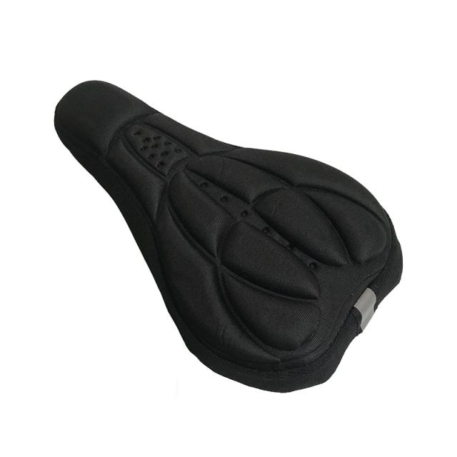 Capa de Sela de Bicicleta 3D Soft: Almofada Confortável em Espuma para Ciclismo e Acessórios de Bike