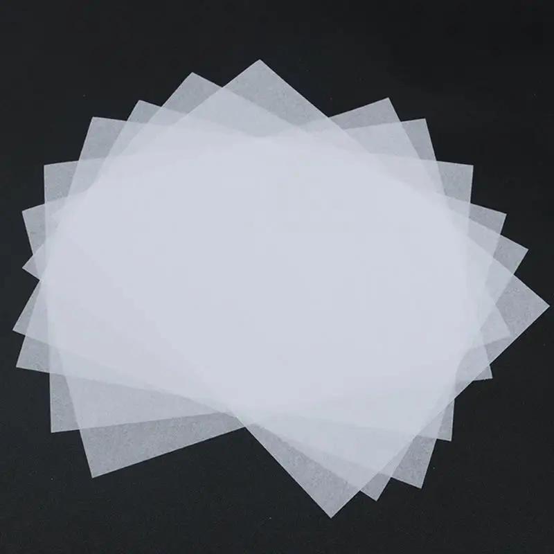 Papel vegetal translúcido para padrões, artesanato caligráfico, cópia escrita, folha de desenho, material de escritório, 500 folhas - Image 1