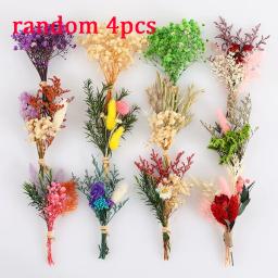 Mini Buquês De Flores Secas Com Caixa De Presente, Vela, Acessórios, Dedos, Pequenos, Presentes De Natal - Image 1