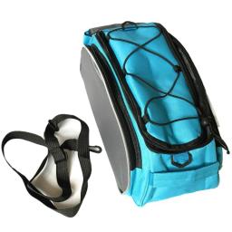 13 litros mtb bicicleta traseiro rack transportadora saco tronco pannier ciclismo ao ar livre ombro bagagem 600d à prova dwaterproof água assento sacos de armazenamento - Image 6