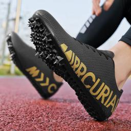 Sapatos profissionais de atletismo, Tênis cravados antiderrapantes, Sapatos de treinamento leve, Sapatos confortáveis de pato mandarim - Image 5