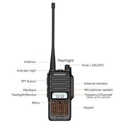 Baofeng 2025 IP68 à prova d'água uv 9r plus 20w ERA walkie talkie de longo alcance 30km carro cb rádio presunto hf transceptor estação de rádio UHF - Image 5