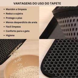 Tapete higiênico coletor de areia para gato, mantenha a caixa de areia do seu gato, limpa e livre de odores com este Colchão confiável e eficiente - Image 3