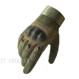 Touch Screen luvas táticas para paintball, airsoft, combate, motocicleta, junta dura, dedo cheio, proteção de segurança - Image 4