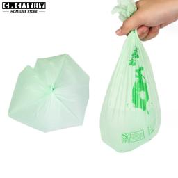 Biodegradável Kitchen Garbage Bag, Degradable Trash Bag, Amido De Milho, Reciclagem Compostável, Pet Poop, Household, 50 Pcs, 100Pcs - Image 5