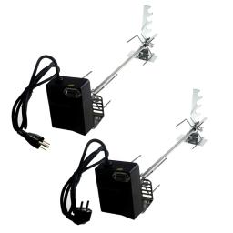 Kit Rotisserie Grill Automático Universal, Motor elétrico 4W, Cuspir Rod, Garfo, Acessórios para churrasco - Image 1