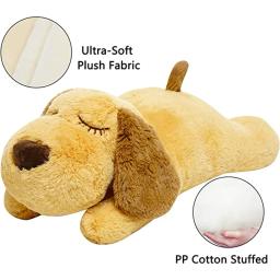 Interactive Heartbeat Plush Toy para Pet, calmante, alívio da ansiedade, acompanhamento, sono, cachorro suprimentos, jogos acessórios, cão - Image 3