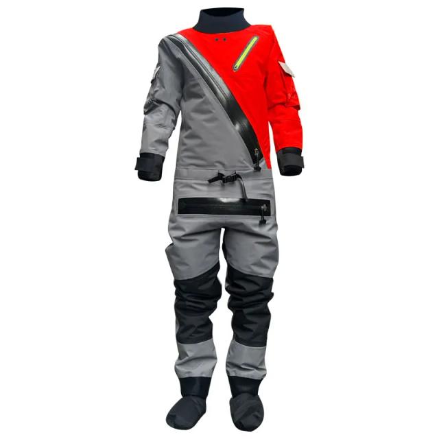 Ternos secos de inverno, ternos quentes e secos para adultos, homens, vela, água fria, esporte, natação, pesca, caiaque, à prova d'água, roupas de vadear ao ar livre